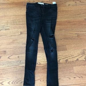 Hollister Black skinny jeans